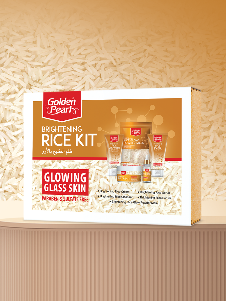 Brightening Rice Skincare Kit – 5 Step Hydrating &amp; Glow Routine
