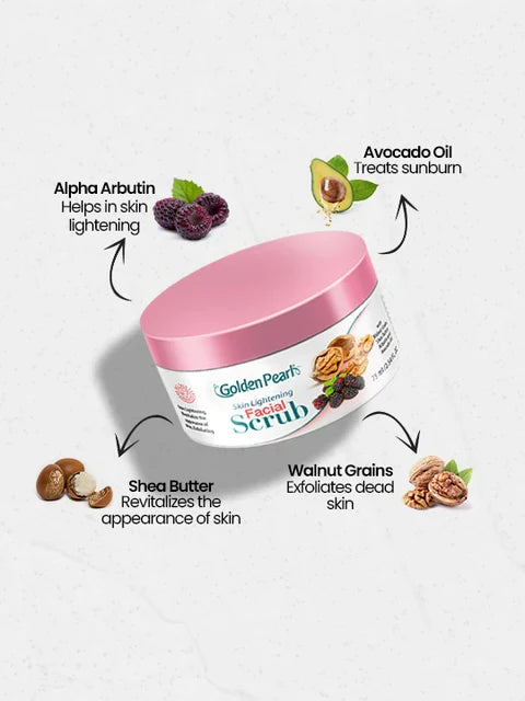 Skin Lightening Facial Scrub - 75ml