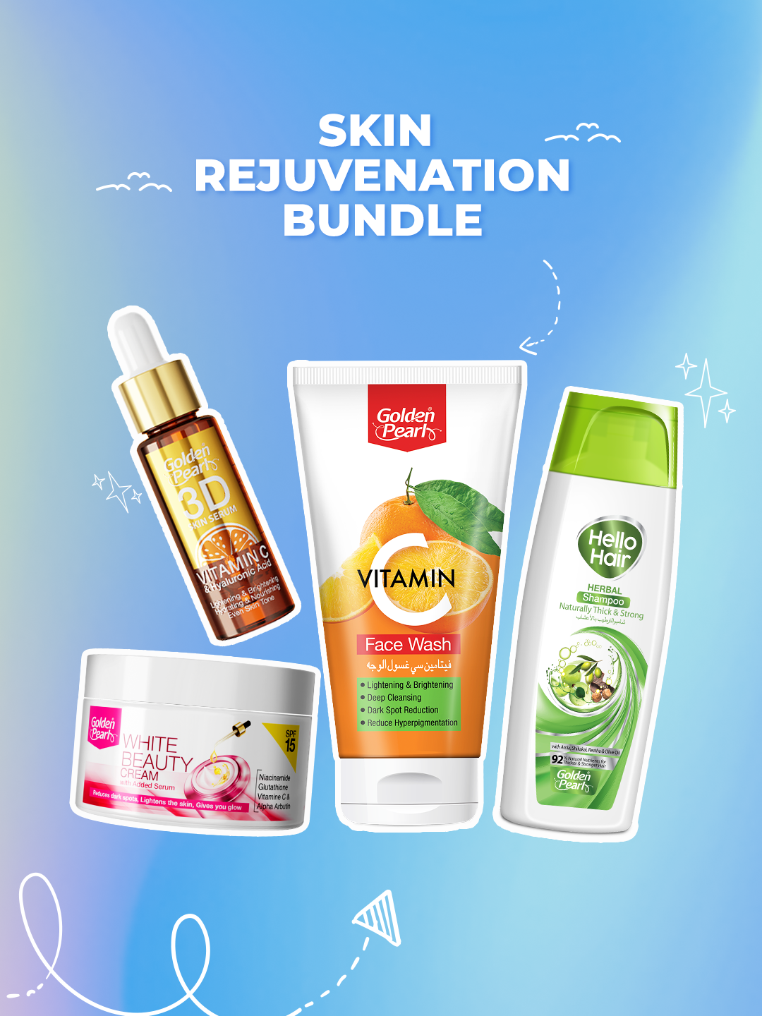 Golden Pearl Pakistan Skin Rejuvenation Bundle Deal