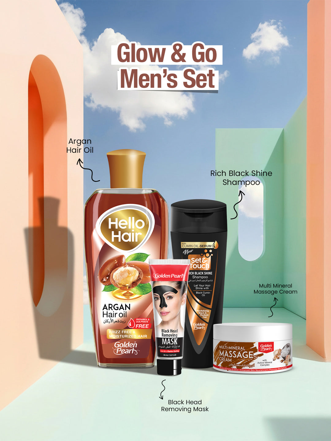 Glow &amp; Go Men’s Set