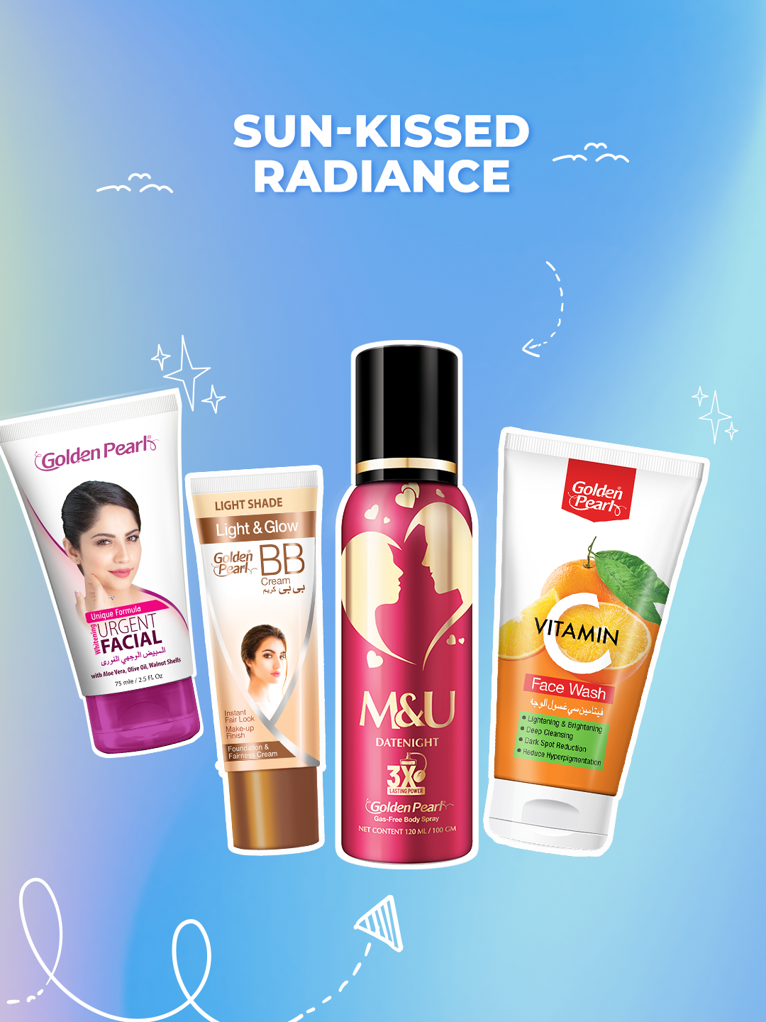 Golden Pearl Pakistan Sun Kissed Radiance Deal