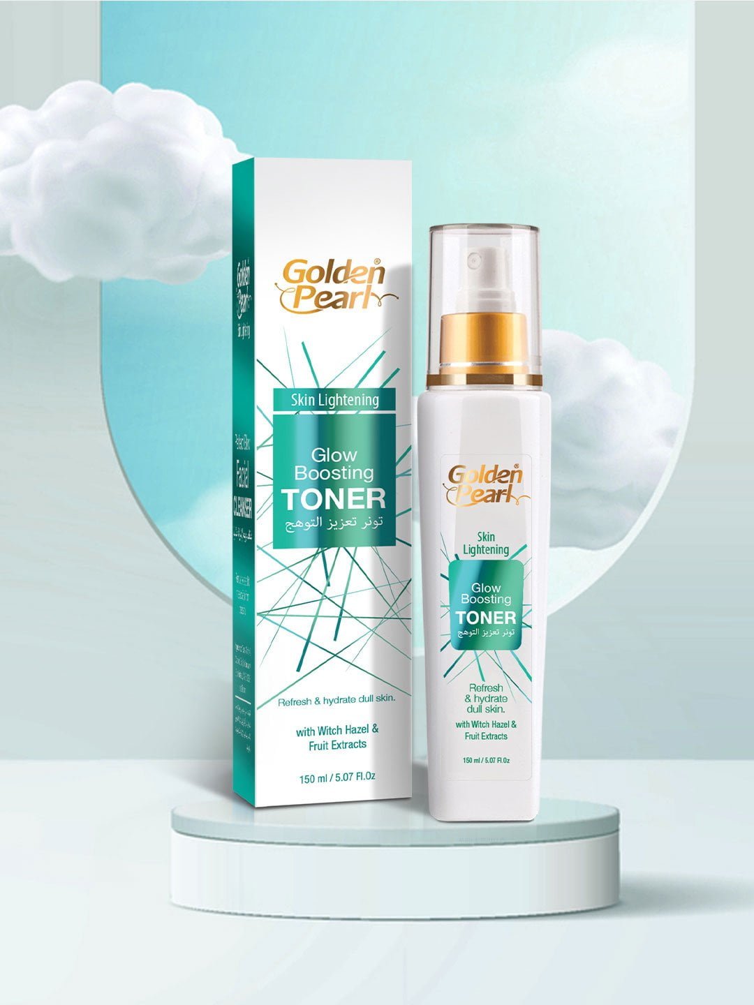 Golden Pearl Pakistan Glow Boosting Facial Toner