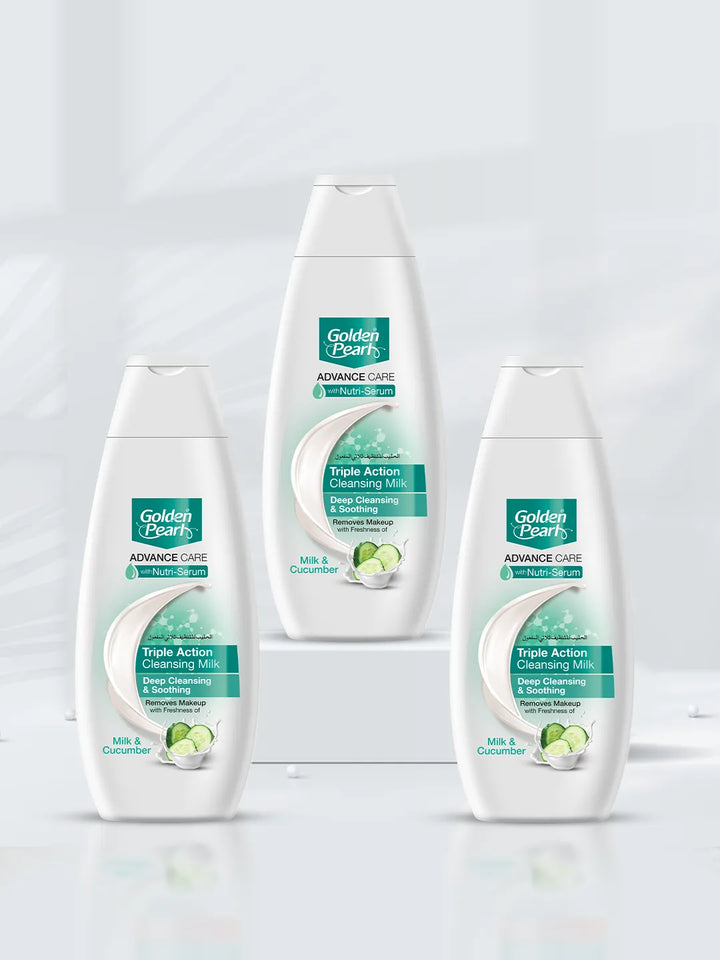 Golden Pearl Pakistan Triple Action Advance Care Cleansing Milk