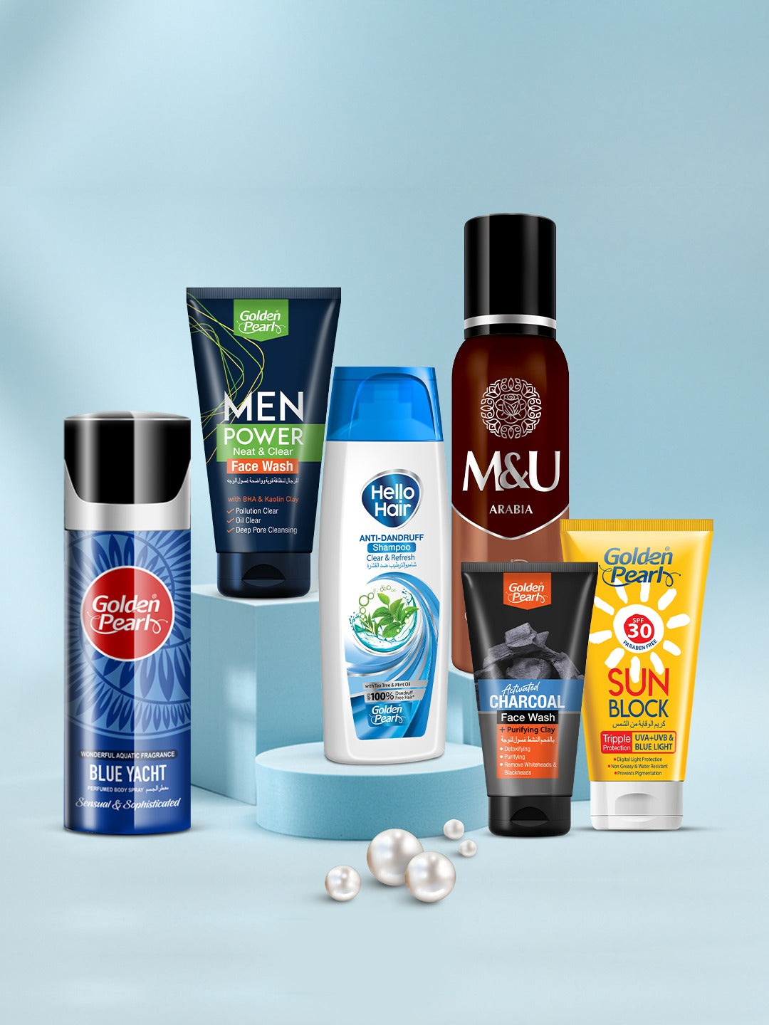 Golden Pearl Pakistan Ultimate Men's Care Bundle Deal