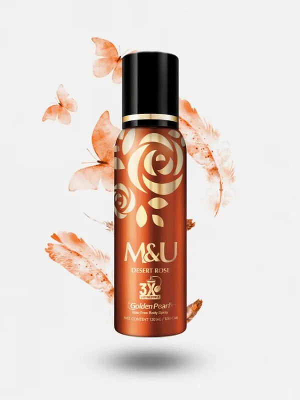 Golden Pearl Pakistan Pack of 3 Body Spray (Datenight, Desert & Kiss) Deal
