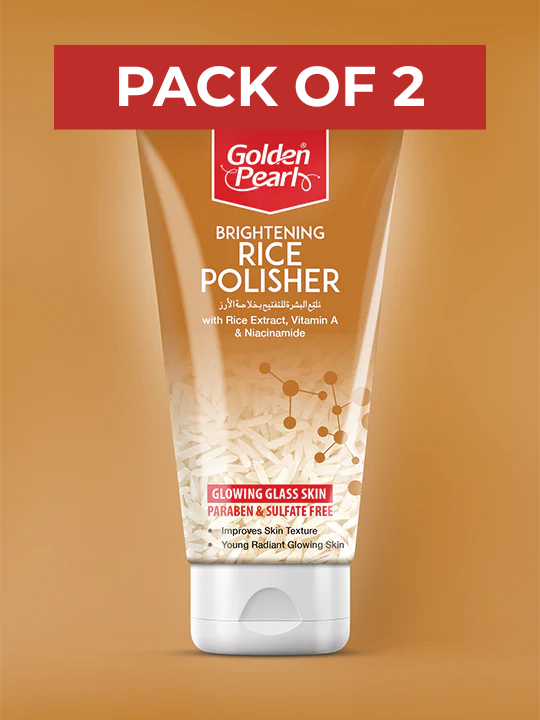 Pack of 2 Brightening Rice Skin Polish