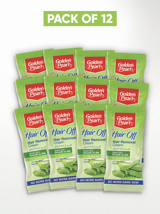 Hair Removal Cream –Aloe Vera 16g Sachet Pack of 12