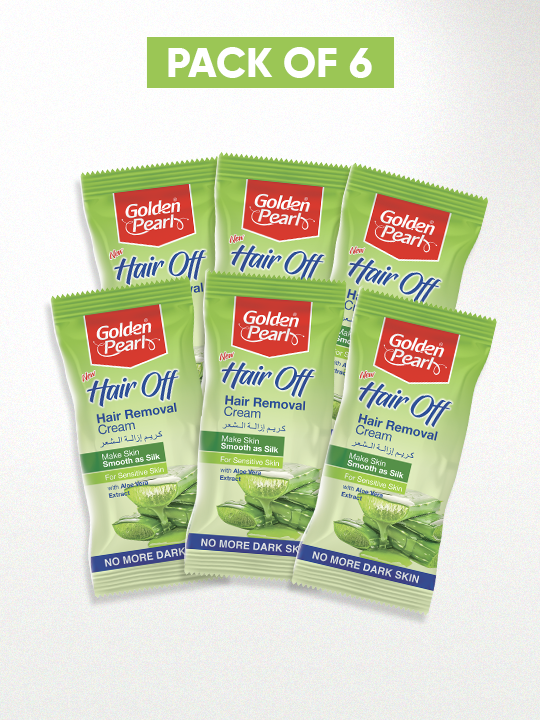 Hair Removal Cream –Aloe Vera 16g Sachet Pack of 6