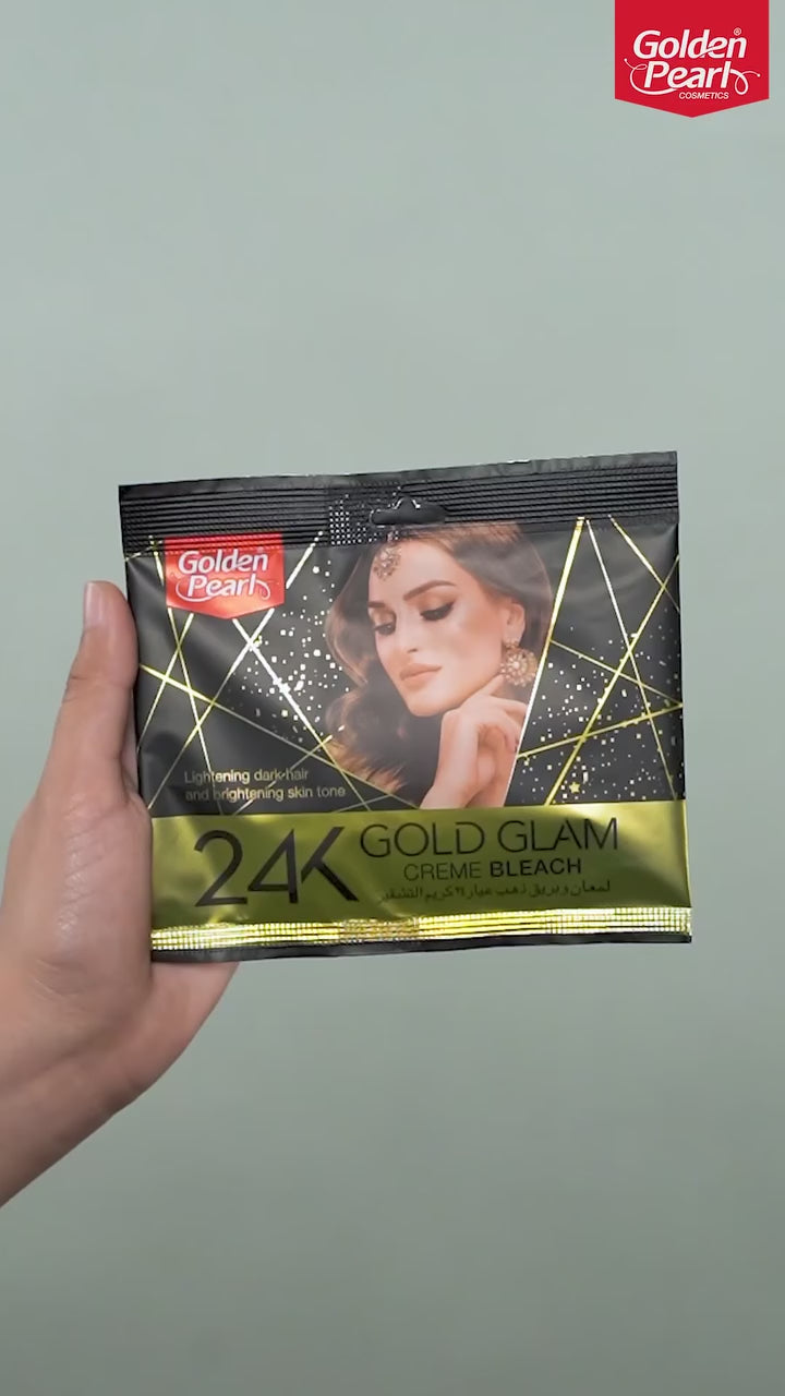 24K Gold Bleach Cream in Pakistan – Instant Glow Facial Bleach