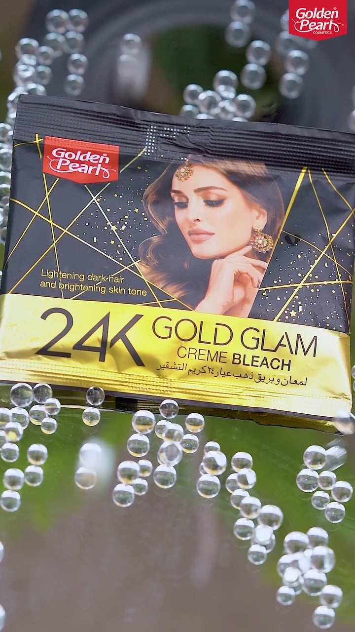 24K Gold Bleach Cream in Pakistan – Instant Glow Facial Bleach