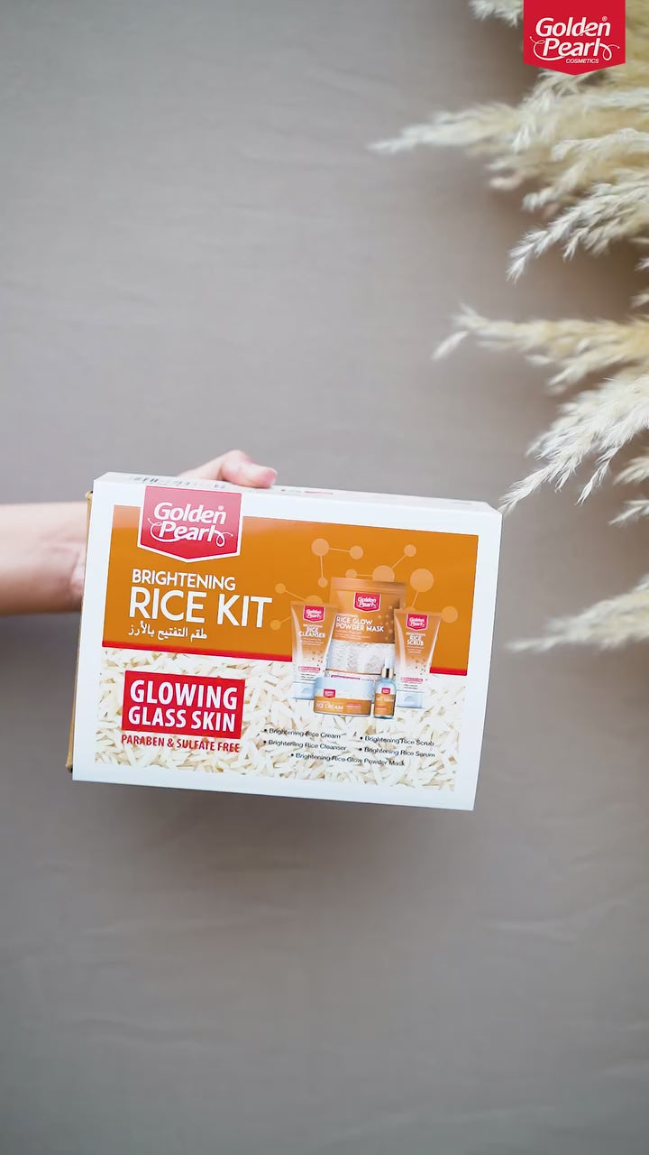 Brightening Rice Skincare Kit – 5 Step Hydrating &amp; Glow Routine