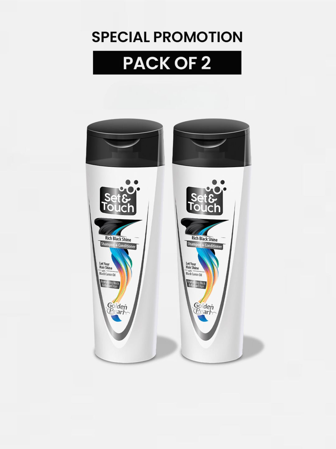 Special Promotion   Pack of 2   Rich Black Shine Shampoo 75 ml