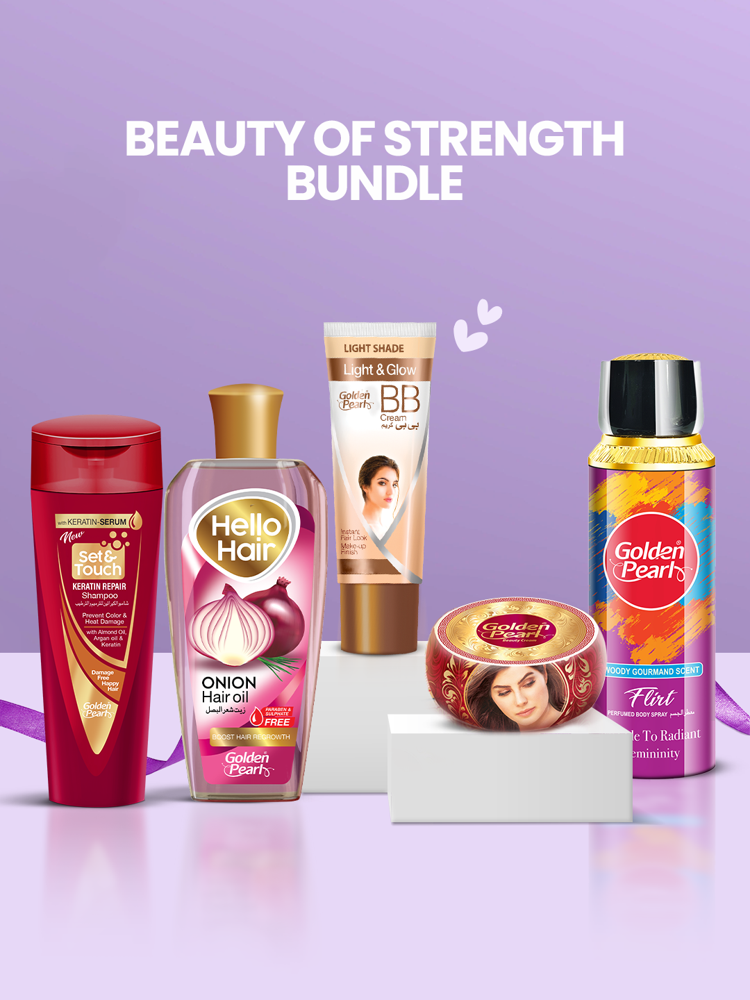 Golden Pearl Pakistan Beauty of Strength Bundle